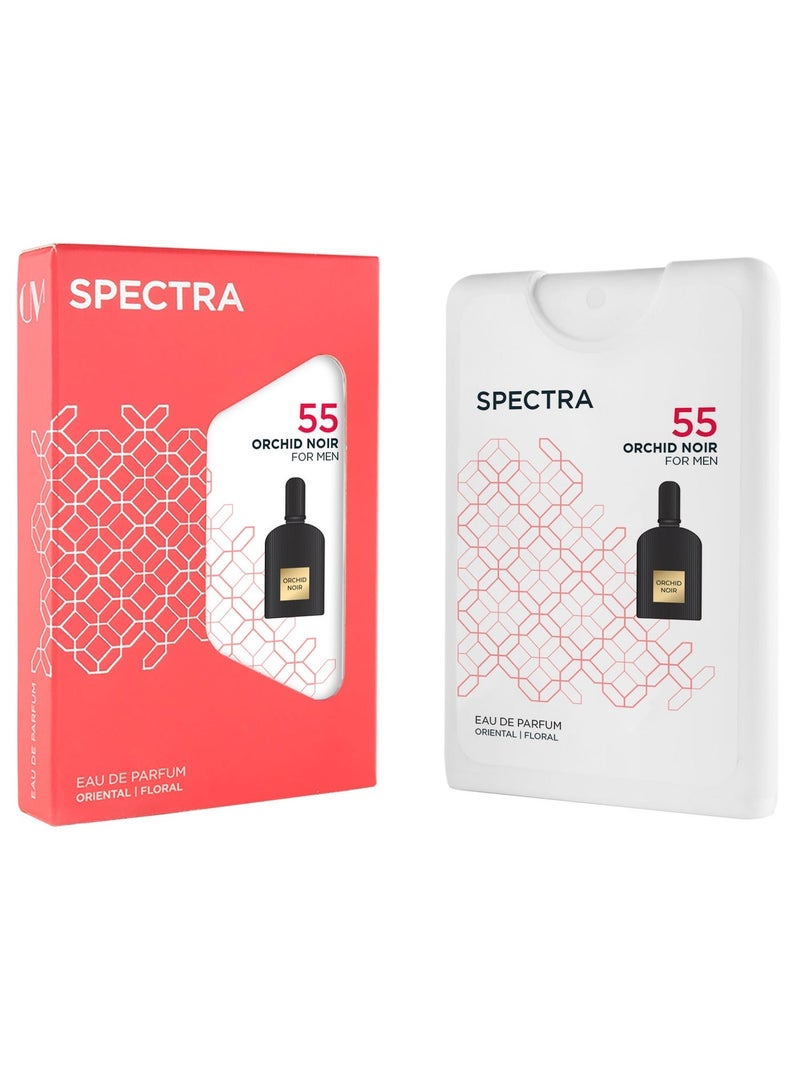 Spectra Pocket 055 Orchid Noir EDP Perfume for Men - 18ml - Image 1